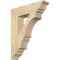 Ekena Millwork Balboa Traditional Rough Sawn Bracket, Douglas Fir, 4"W x 18"D x 22"H BKT04X18X22BOA01RDF - alternate 1